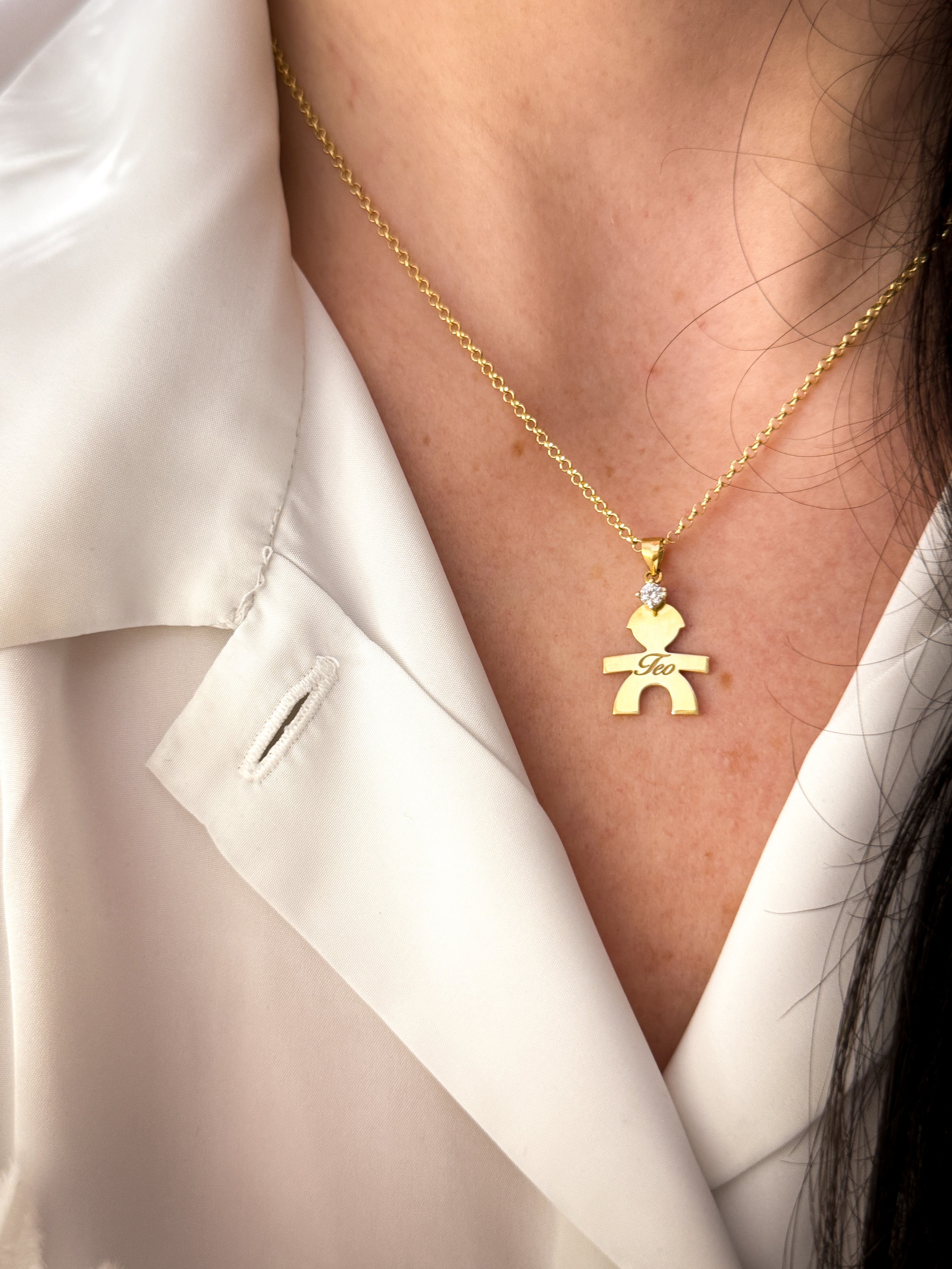 Collana Bebè con Punto Luce