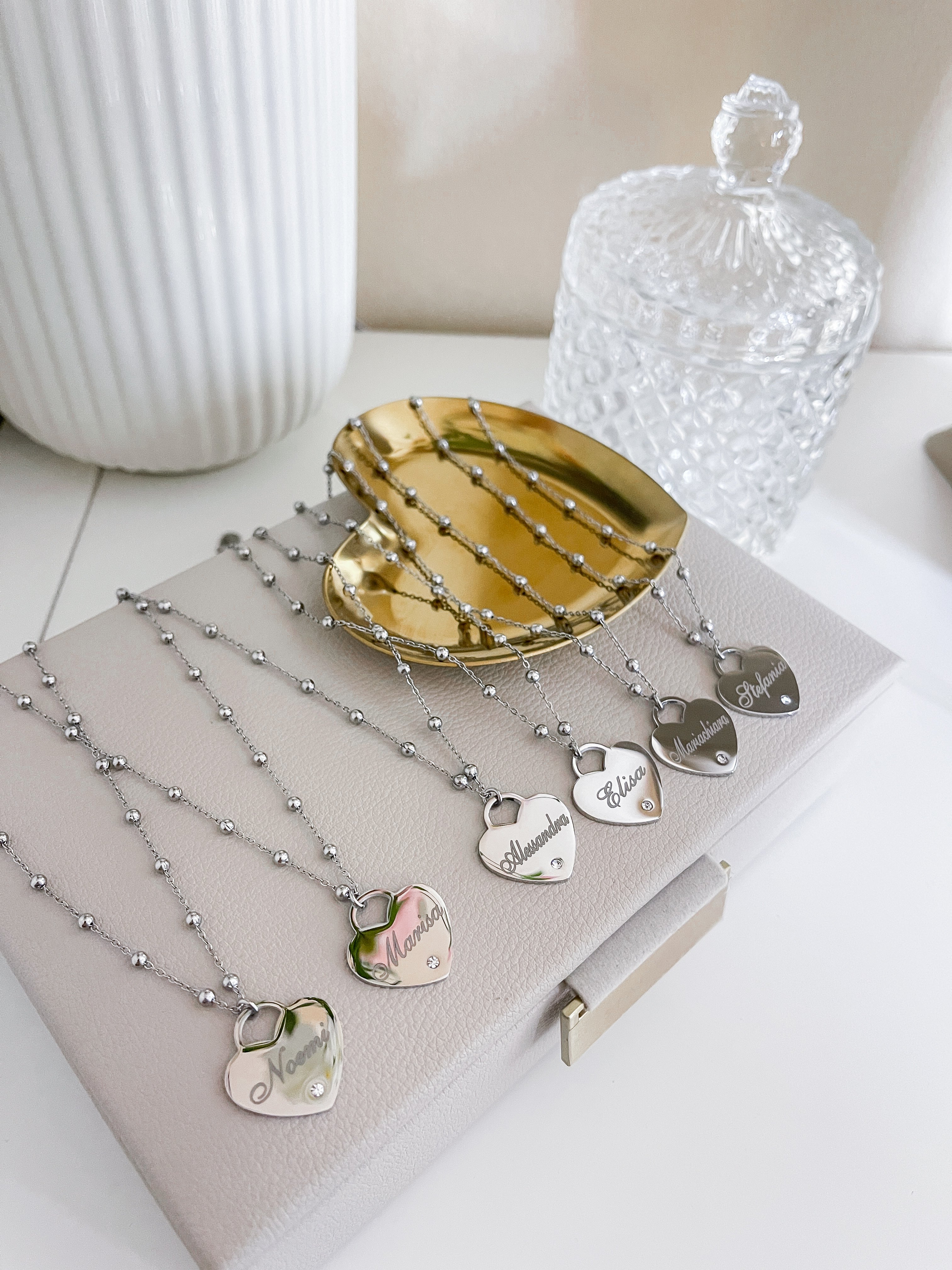 Collana Cuore e Punto Luce