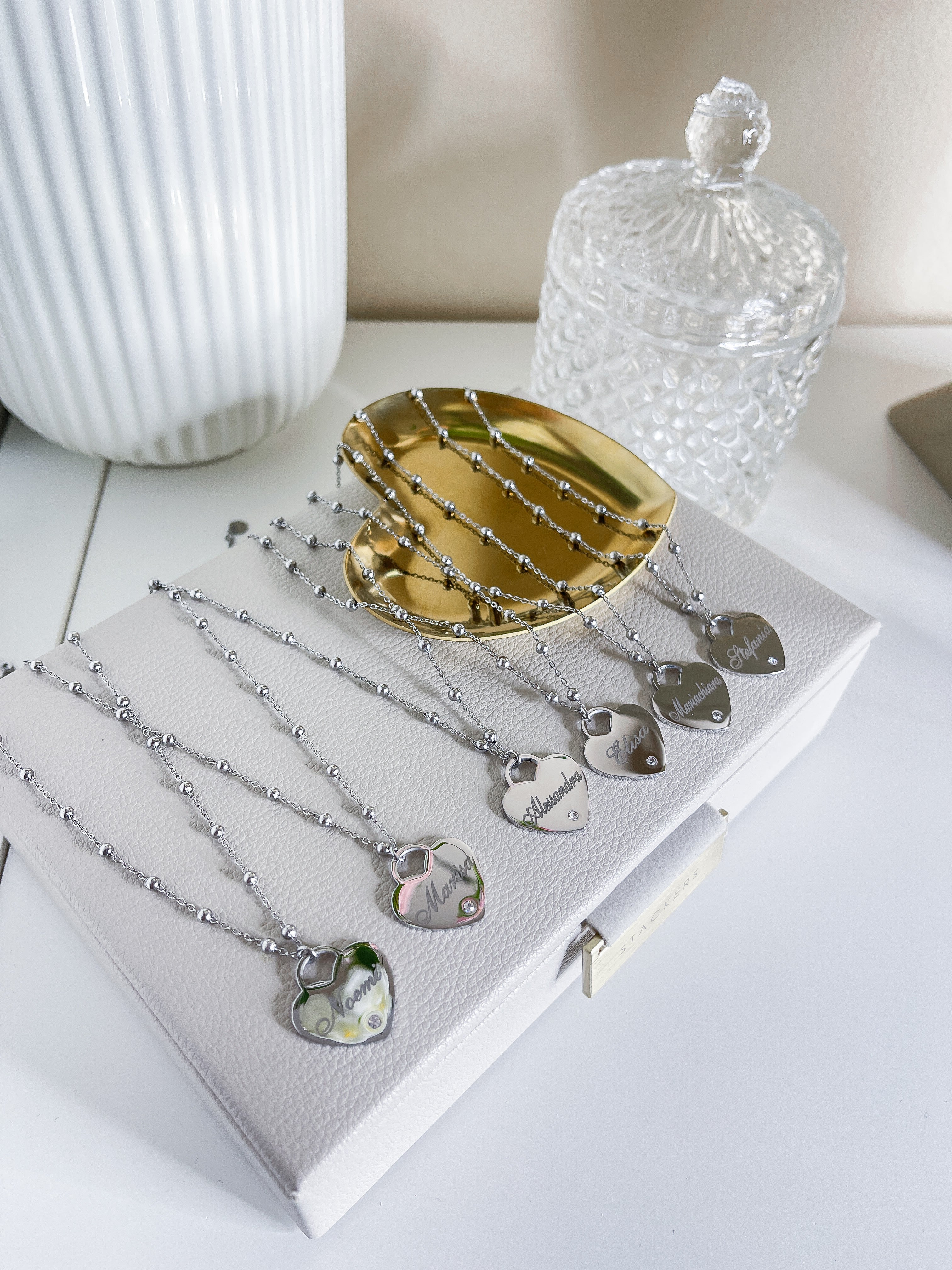Collana Cuore e Punto Luce