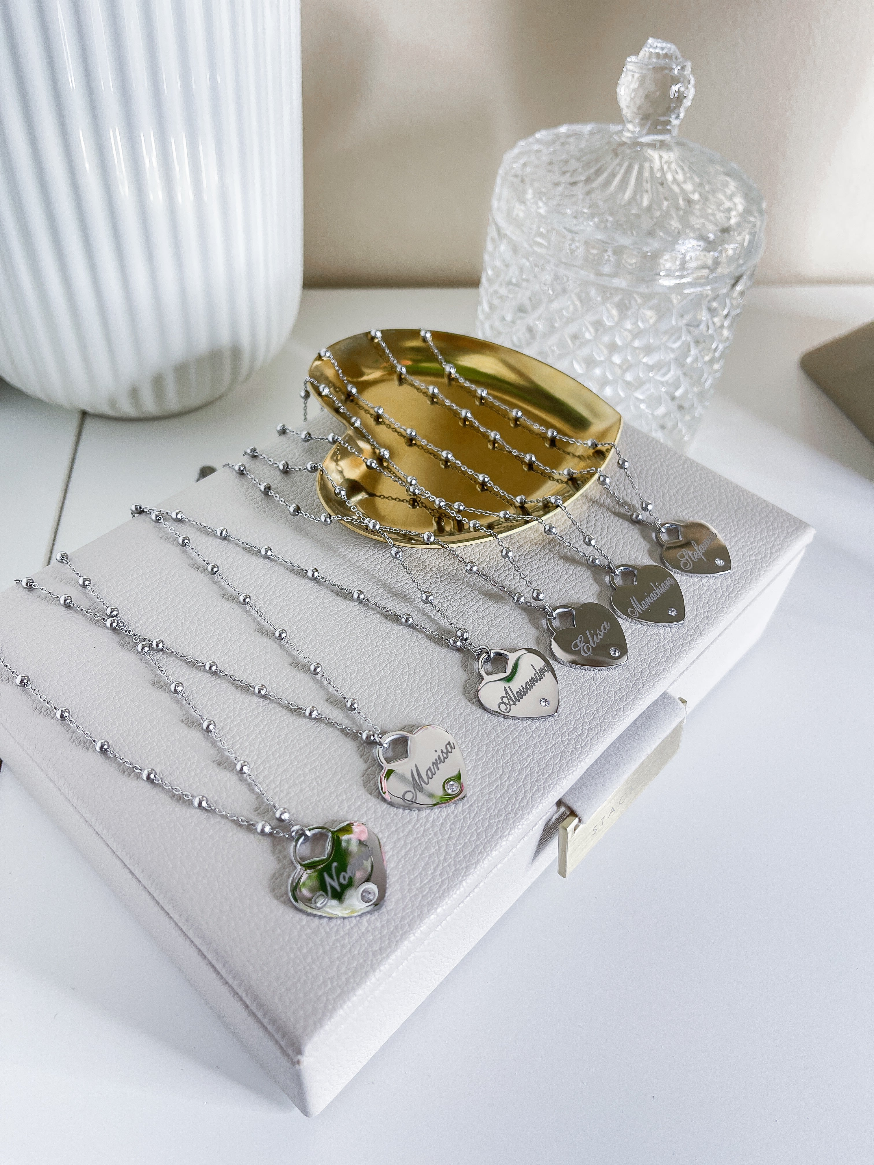 Collana Cuore e Punto Luce