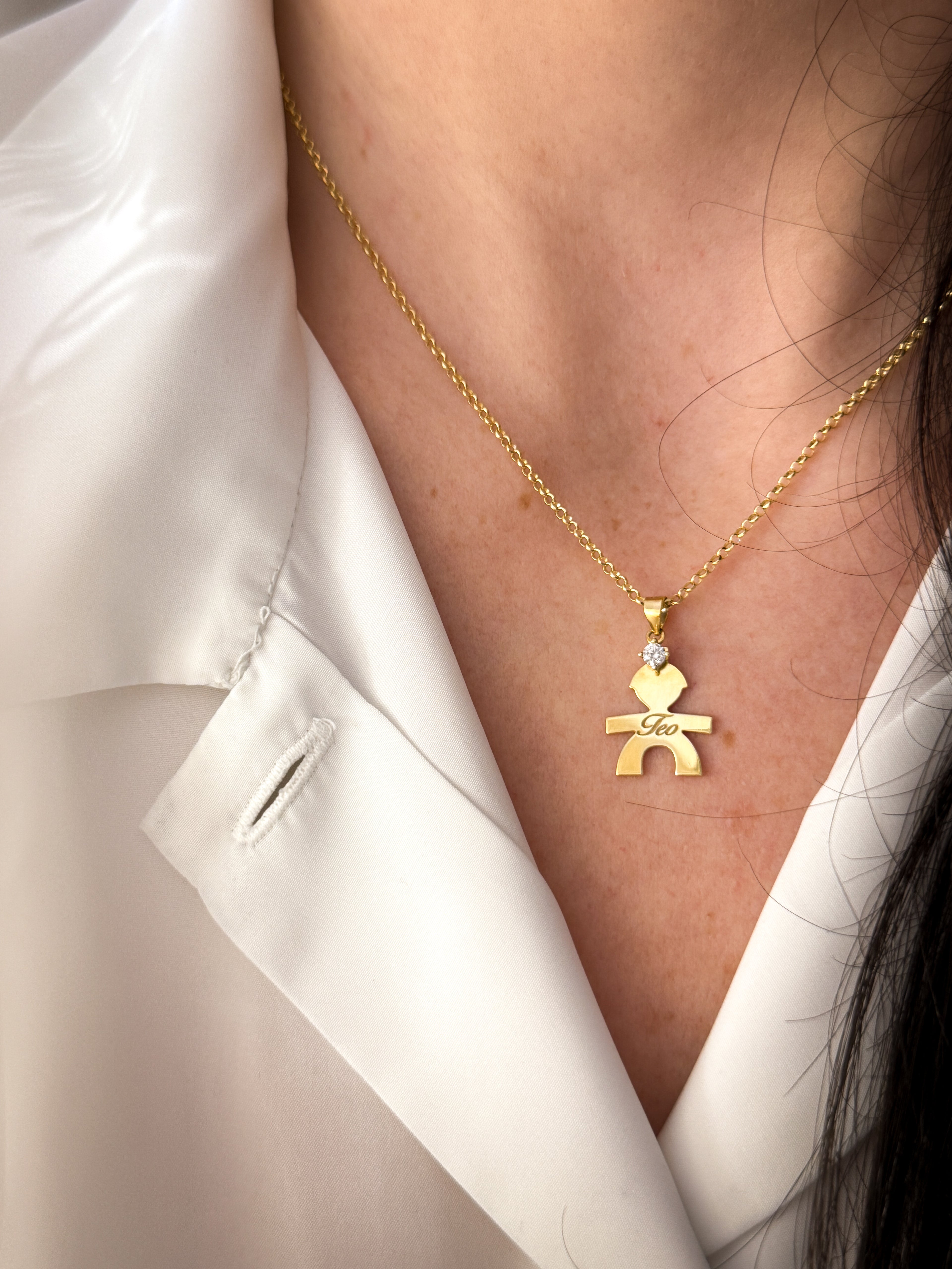 Collana Bebè con Punto Luce