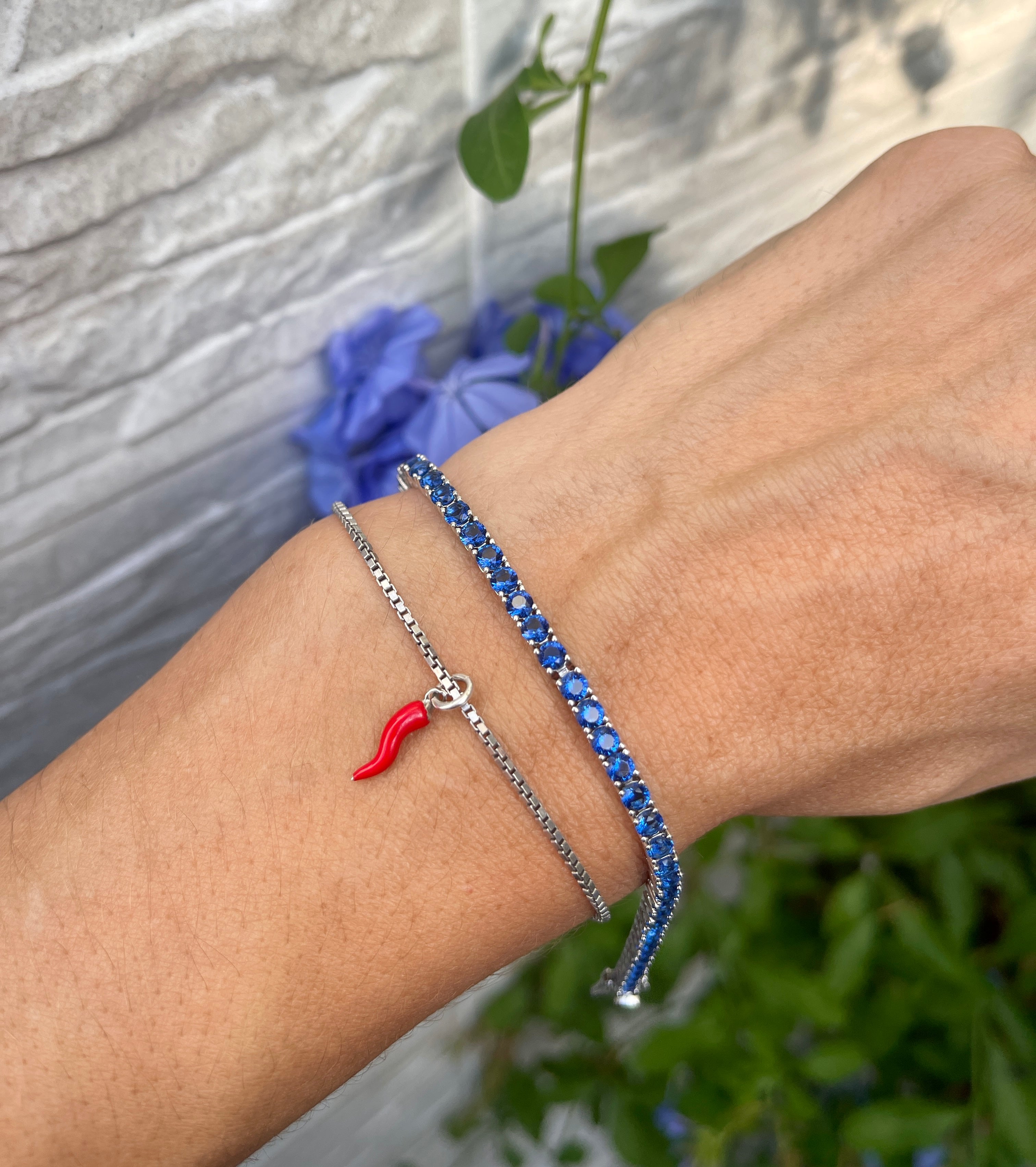 Bracciale Tennis 3 mm con Pietre Cubic Zirconia