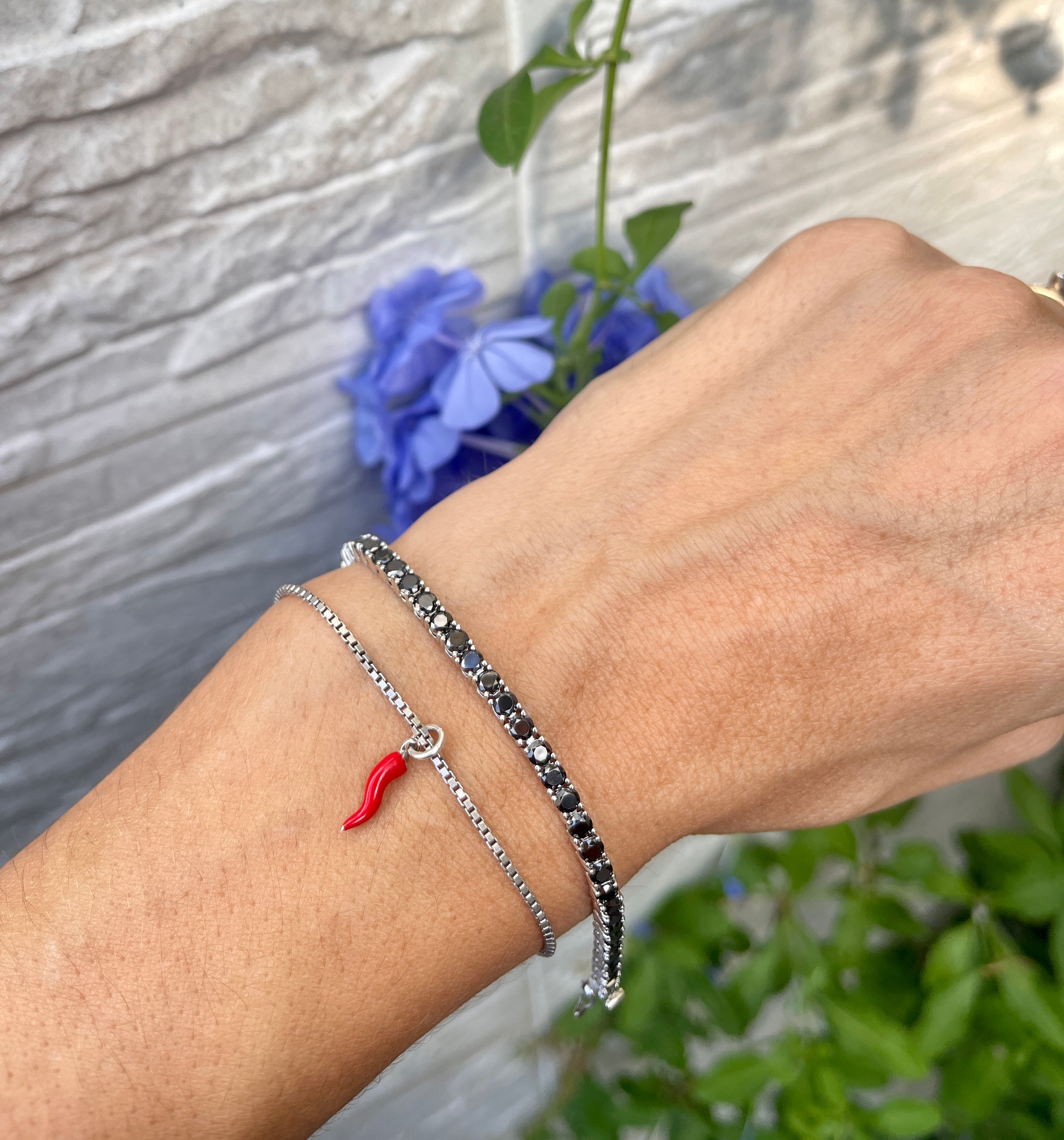 Bracciale Tennis 3 mm con Pietre Cubic Zirconia