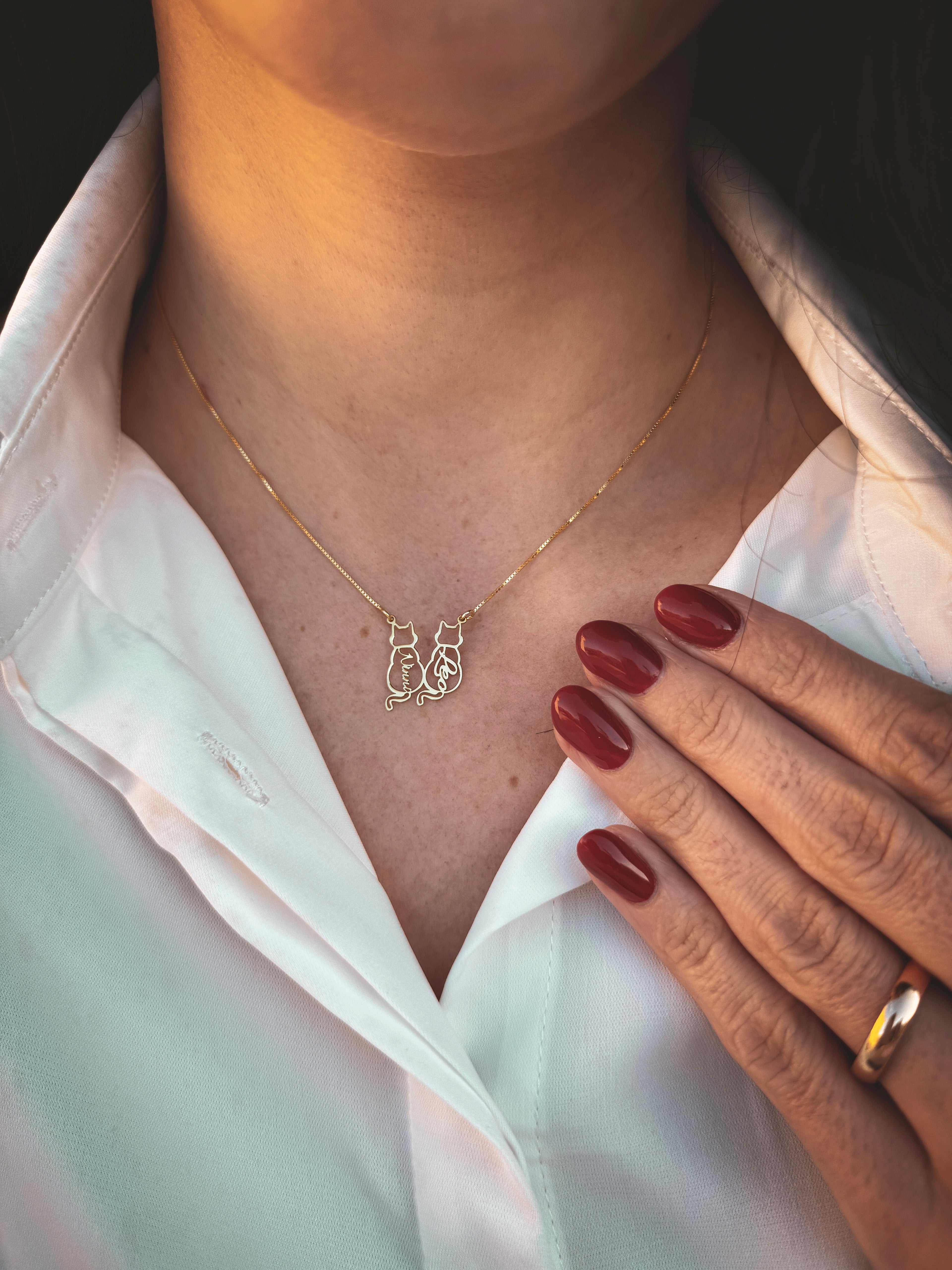 Collana Gattini con Nomi