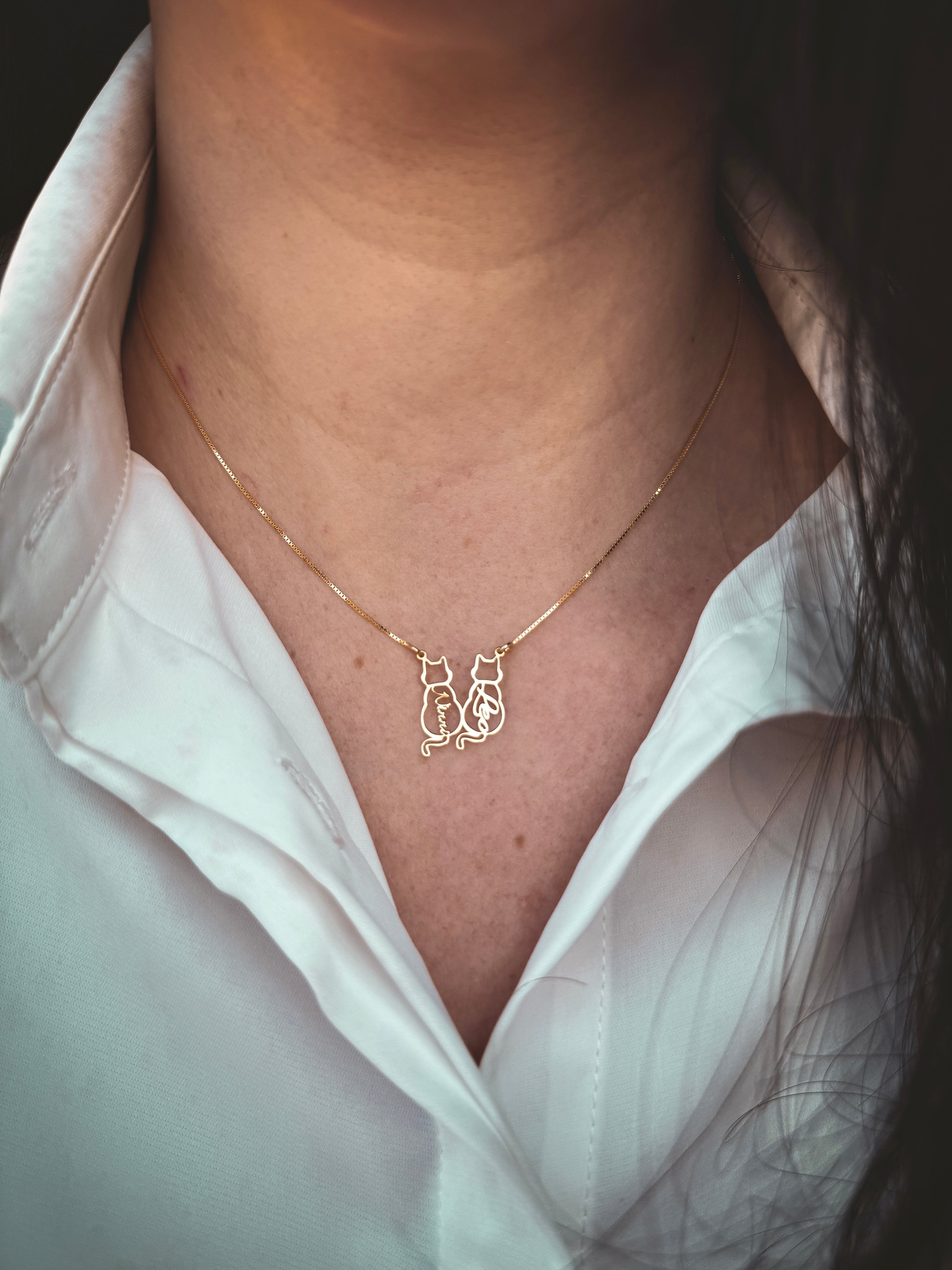 Collana Gattini con Nomi