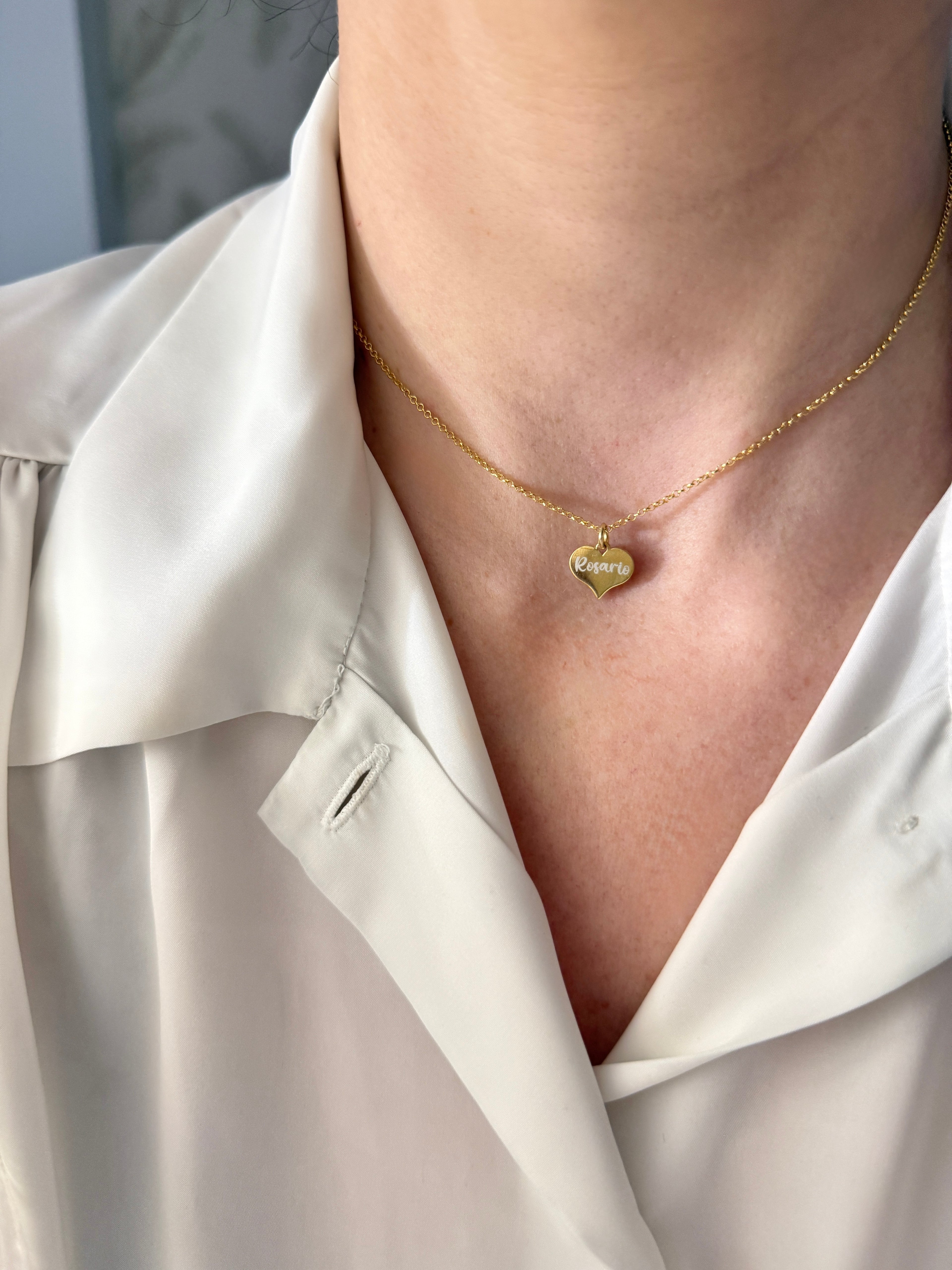 Collana Cuoricino Personalizzato