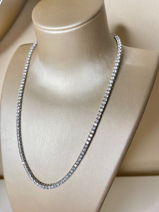 Collina Strada TENNIS NECKLACE - Collana - crystal clear/bianco Collina Strada TENNIS NECKLACE - Collana - crystal clear/bianco