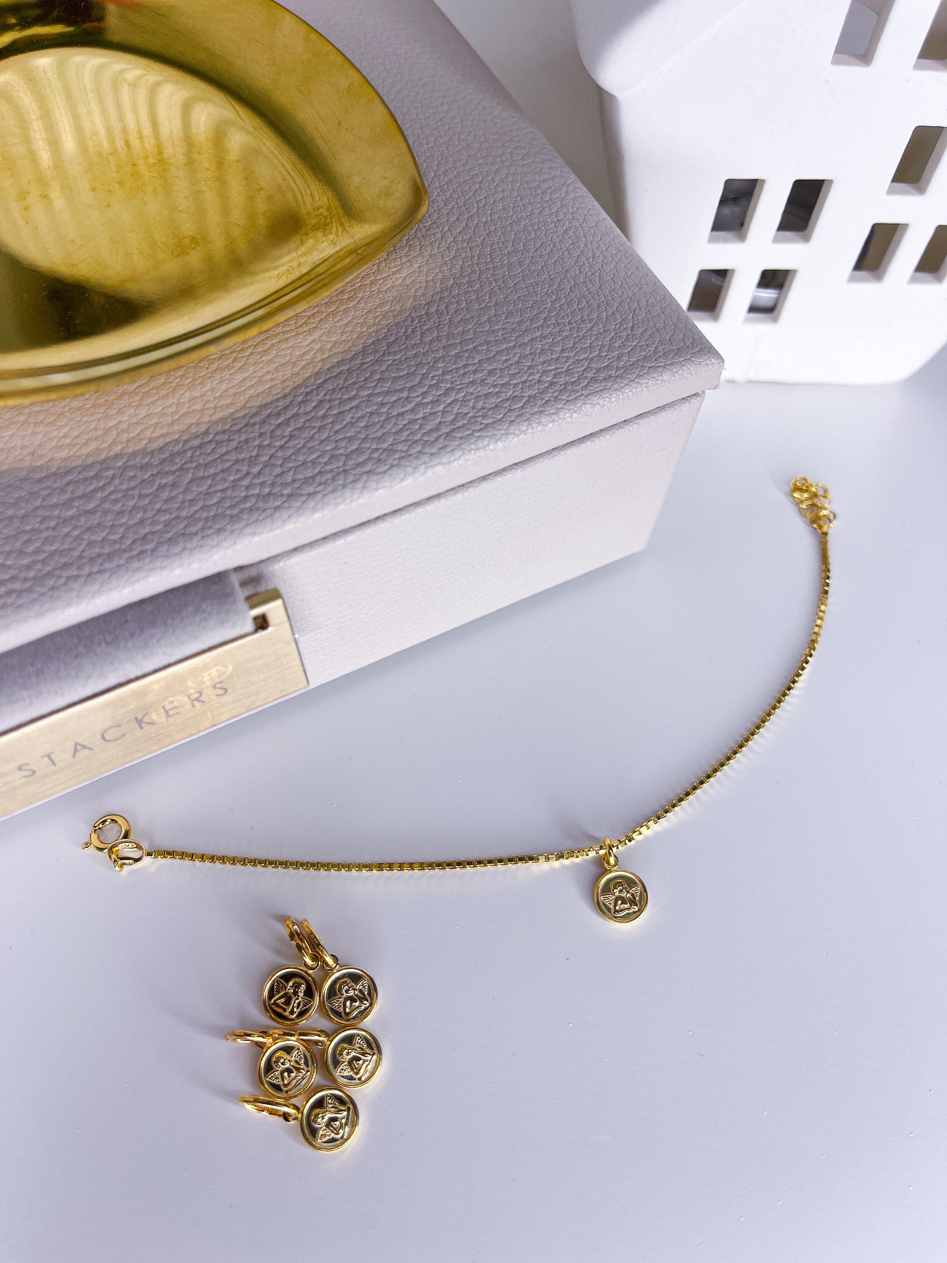 Bracciale con Micro Medaglia Angioletto