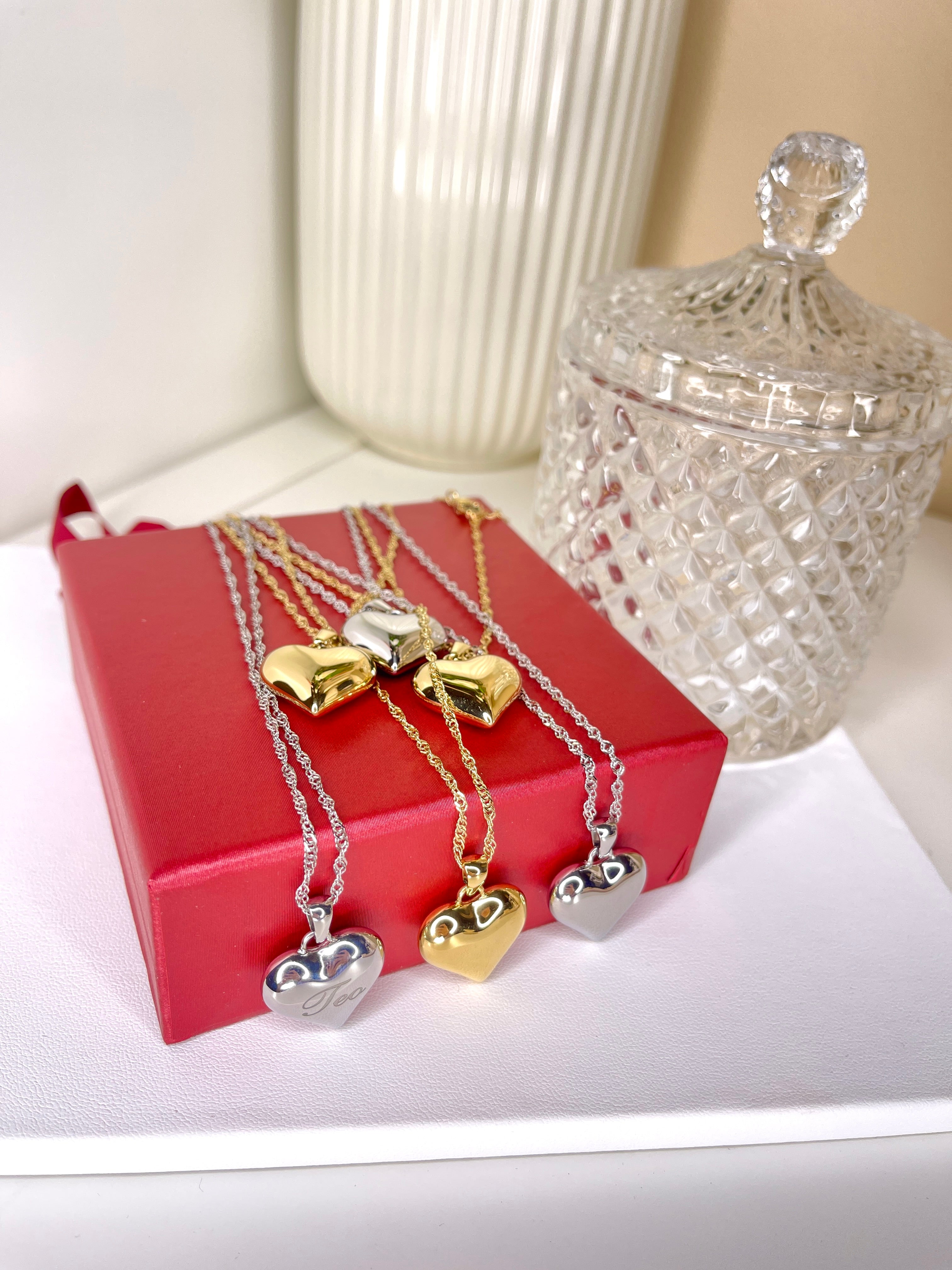 Collana Cuore in 3D