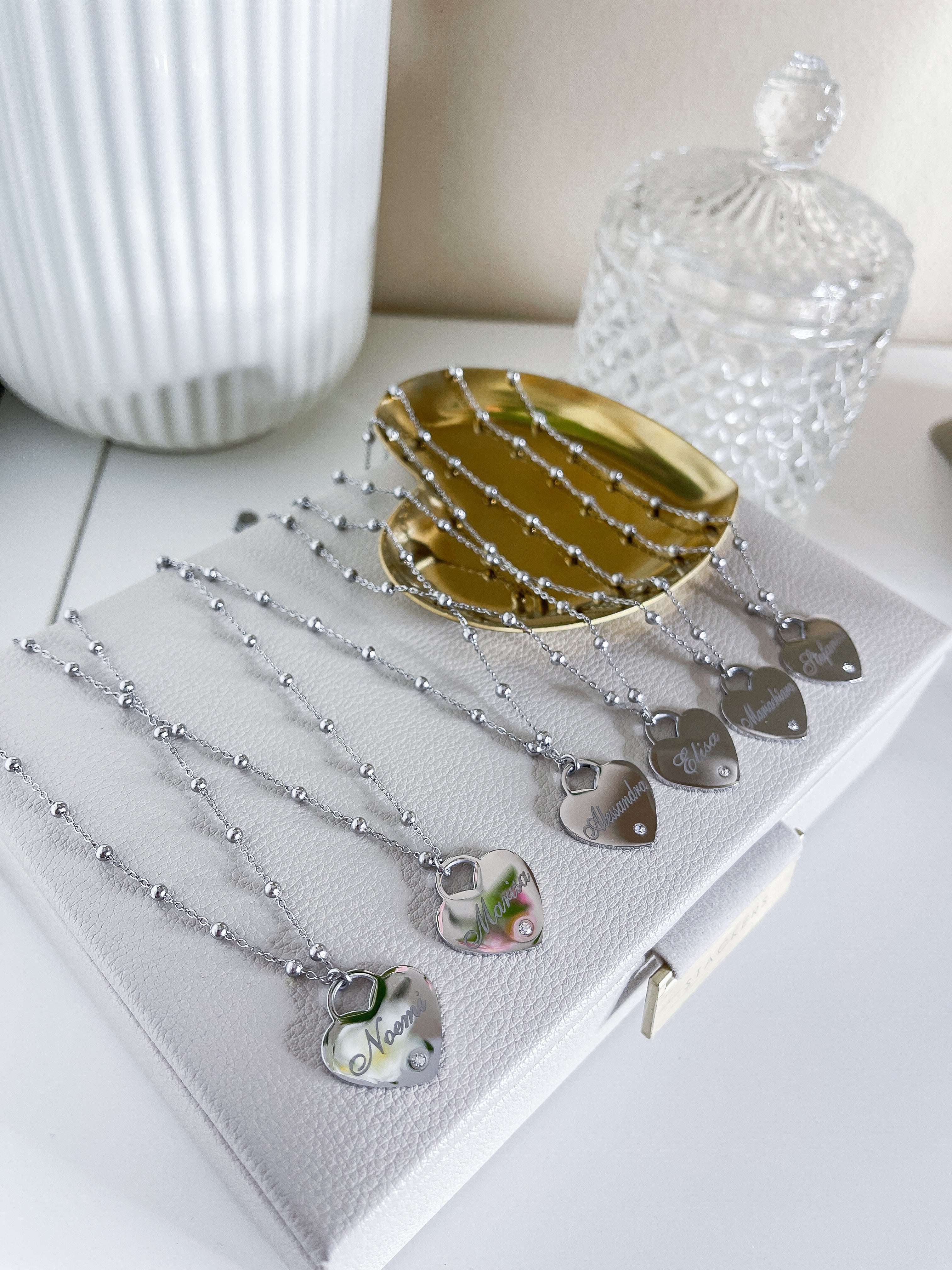 Collana Cuore e Punto Luce