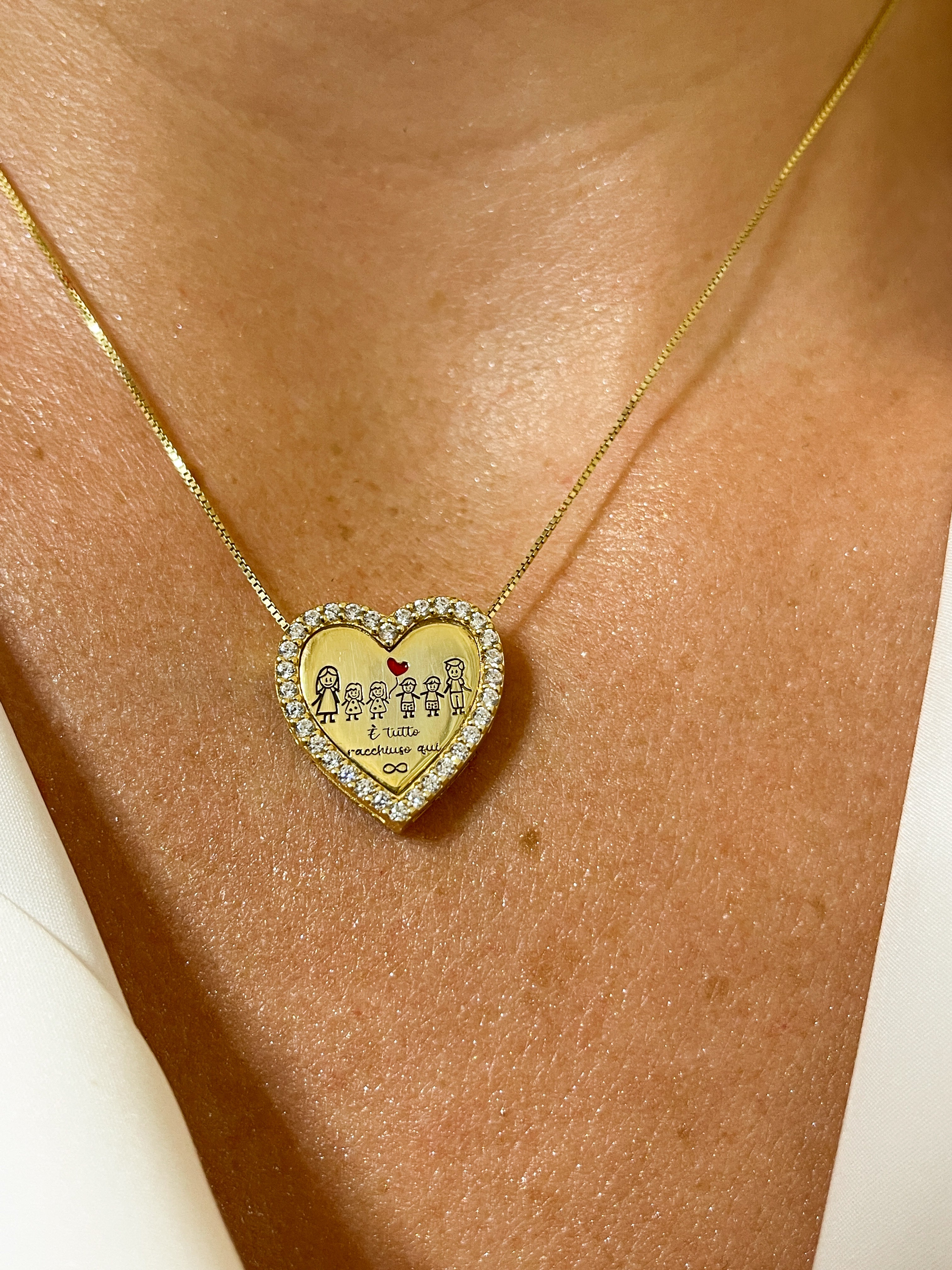 Collana Cuore di Mamma