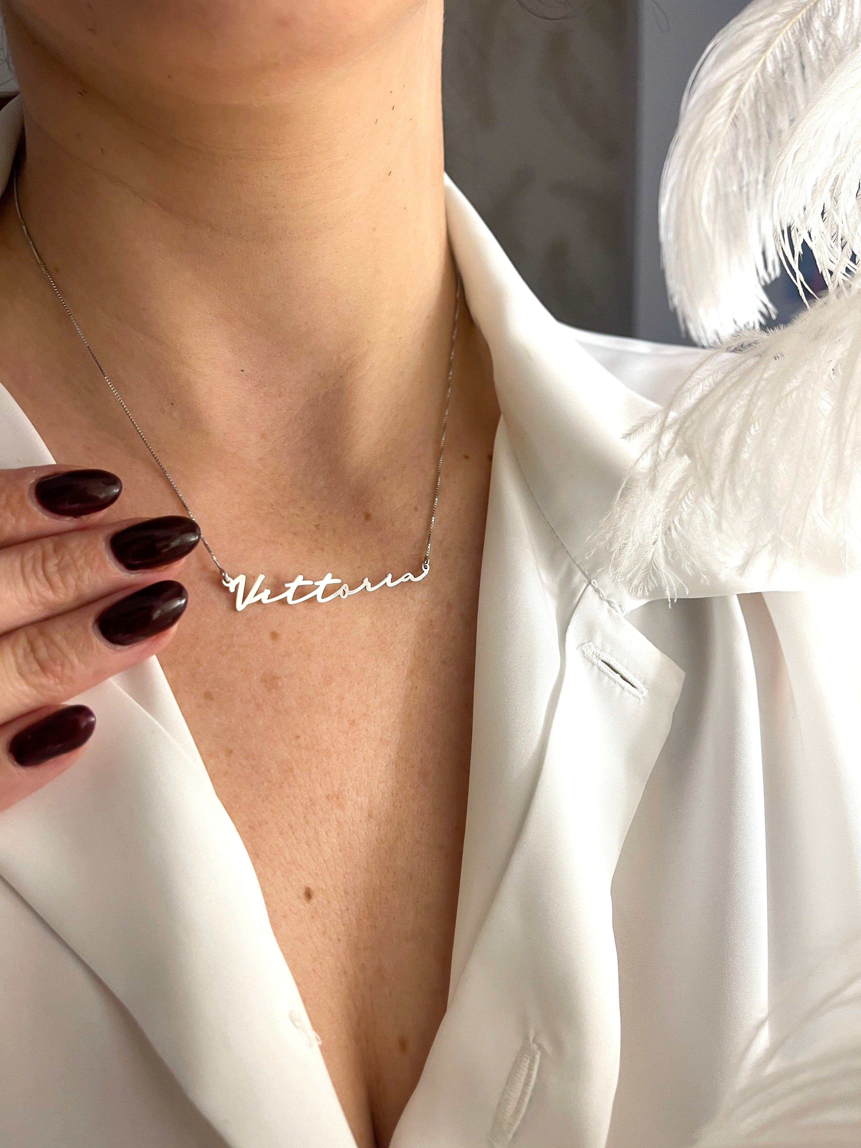 Collana Nome a Laser
