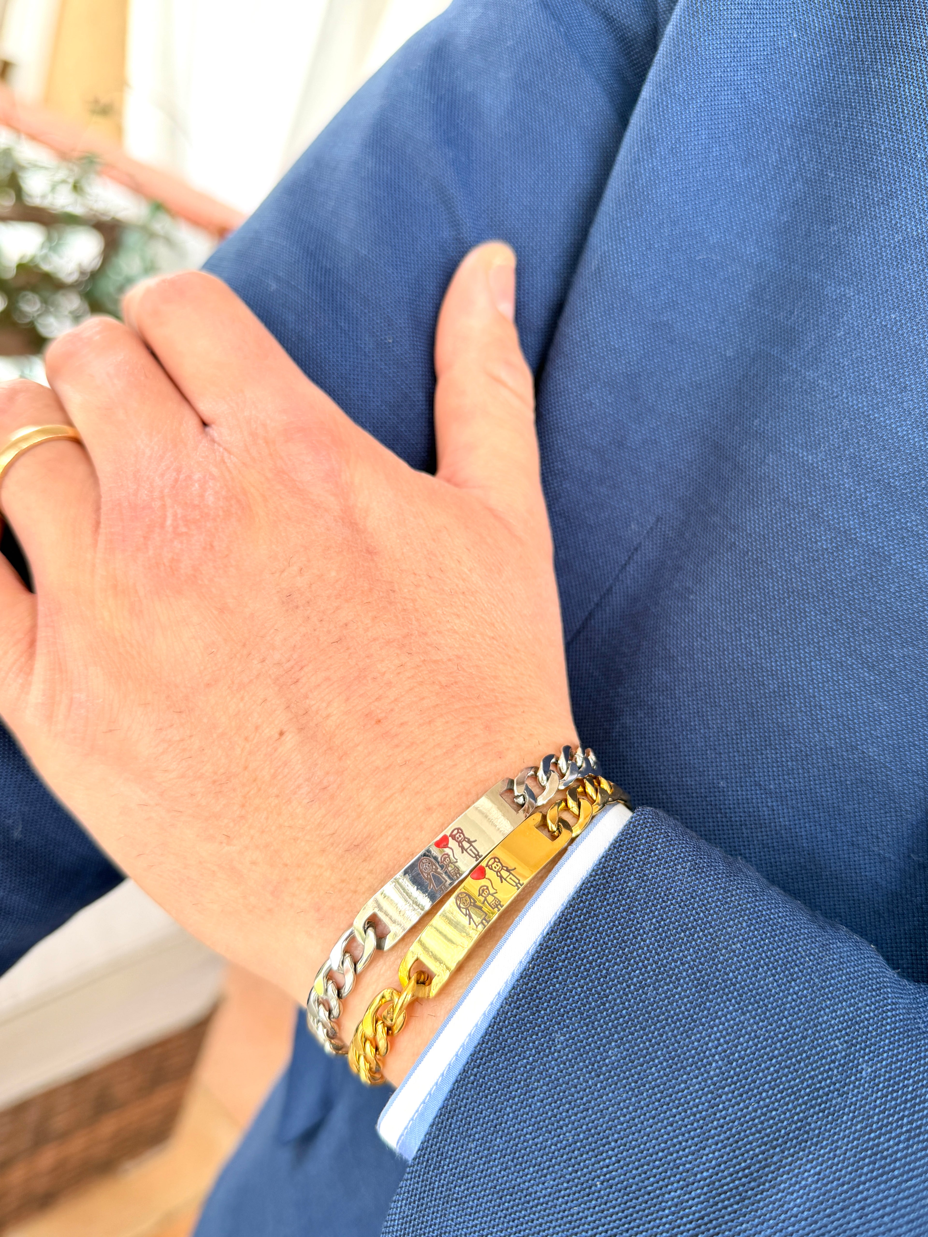 Bracciale con Catena Grumetta