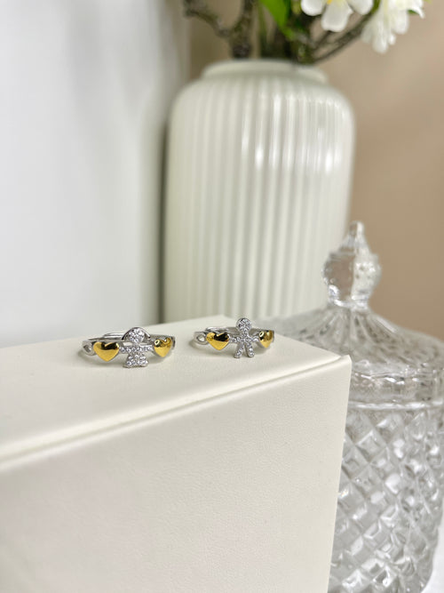 Anello Bebè di Zirconi