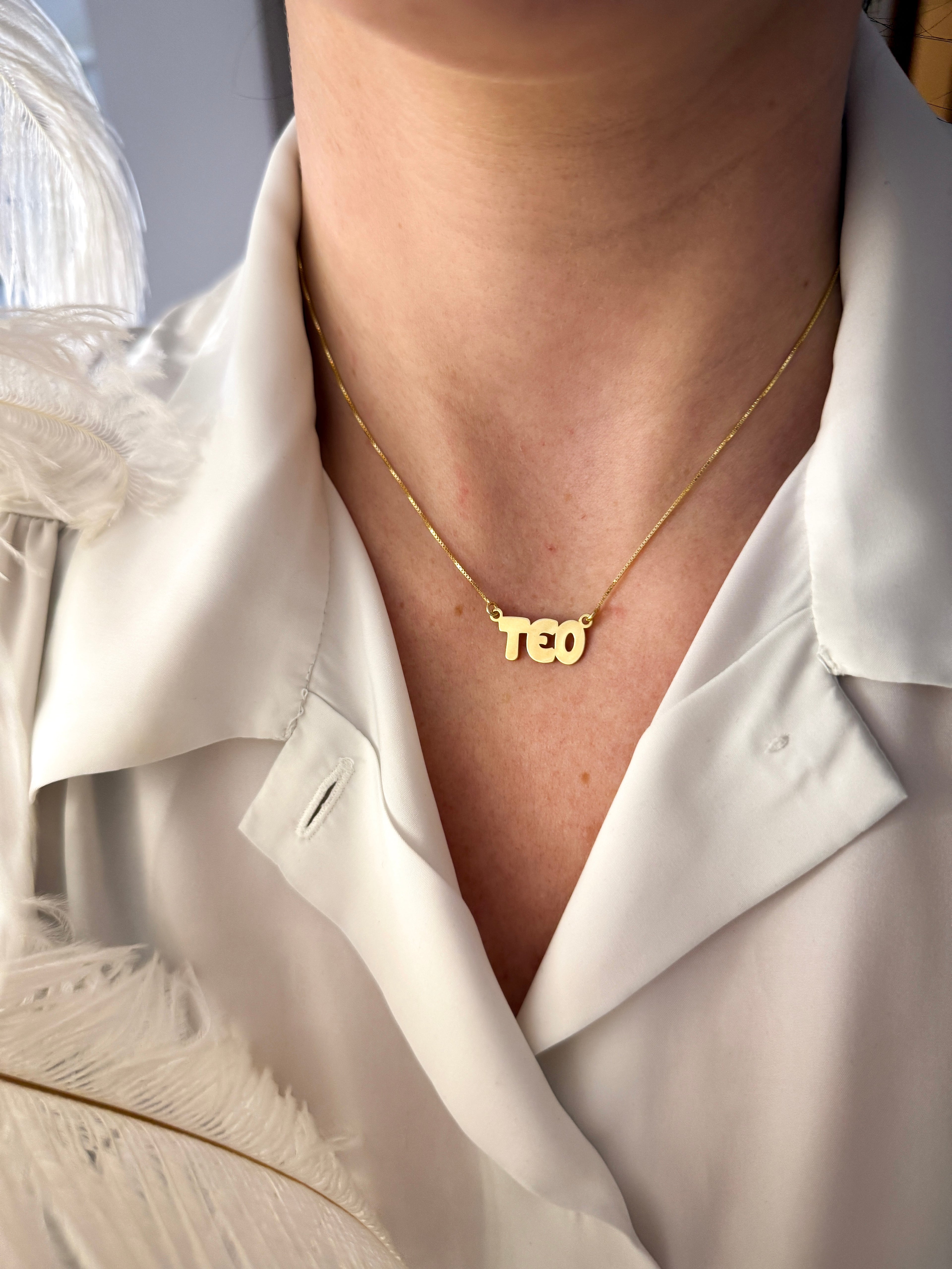 Collana Nome a Laser