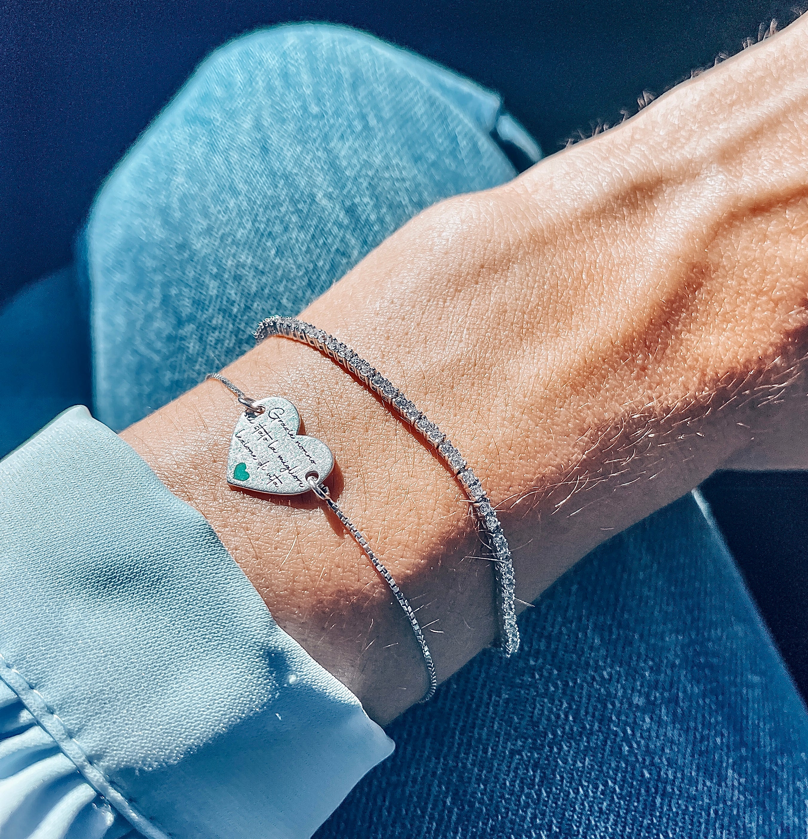 Bracciale Cuore Piccolo Personalizzato