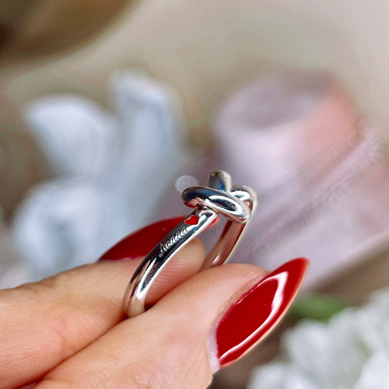Anello Nodo Medio Artigianale Personalizzato
