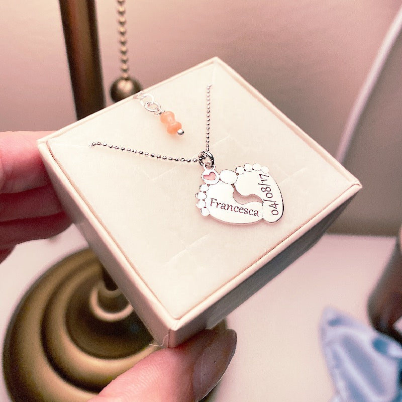 Collana Piedini Personalizzata
