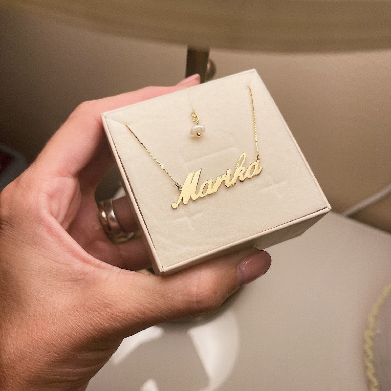 Collana Nome a Laser
