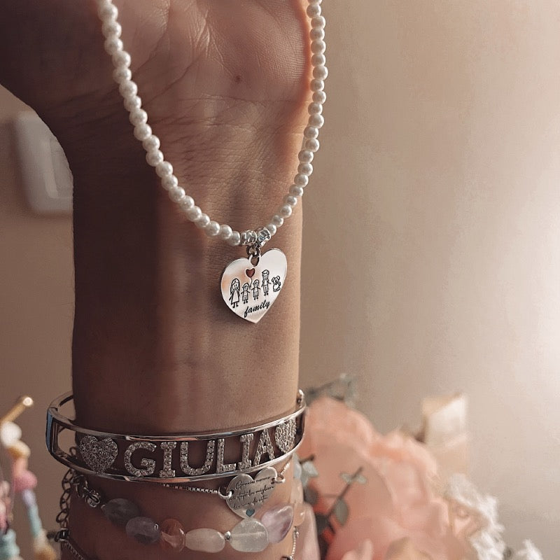 Collana Cuore Family