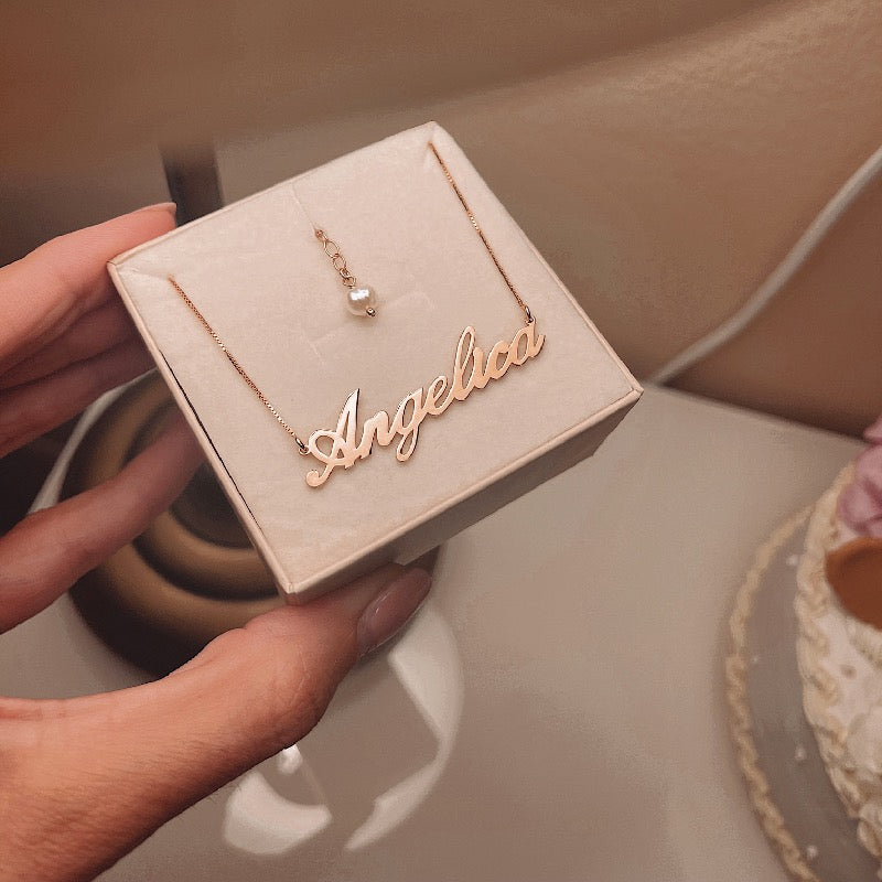 Collana Nome a Laser