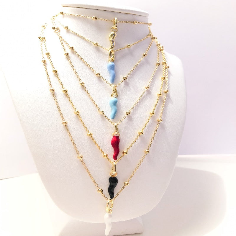 Collana Cornicello Portafortuna