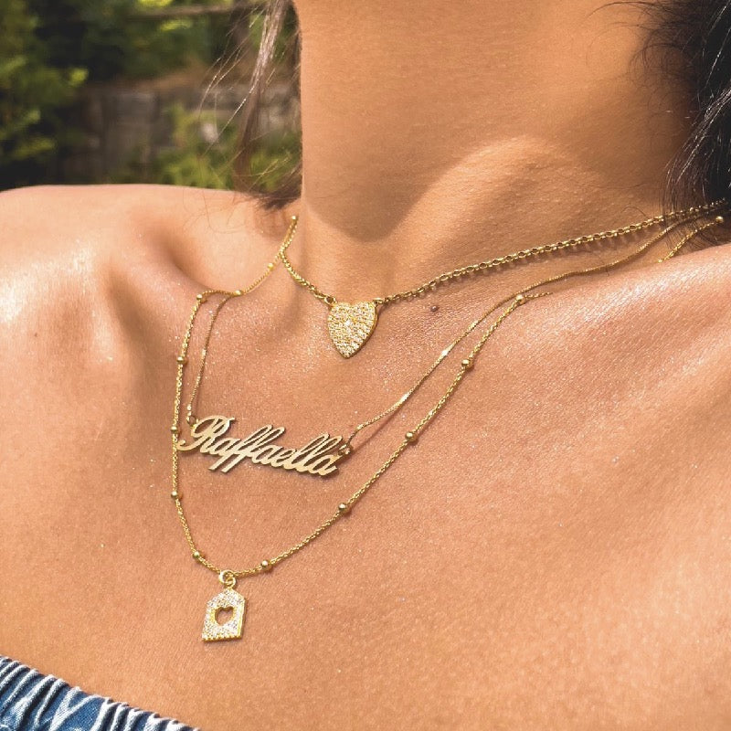 Collana Nome a Laser